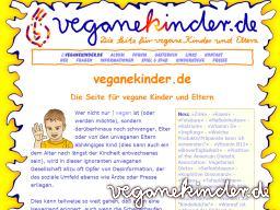 veganekinder.de: die Seite für vegane Kinder und Eltern